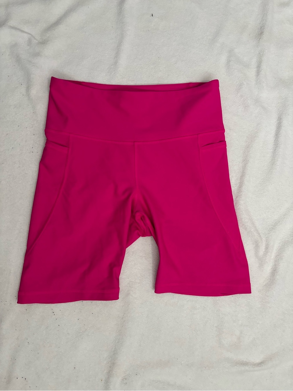 Old Navy High-Waist Fuchsia Bike Shorts